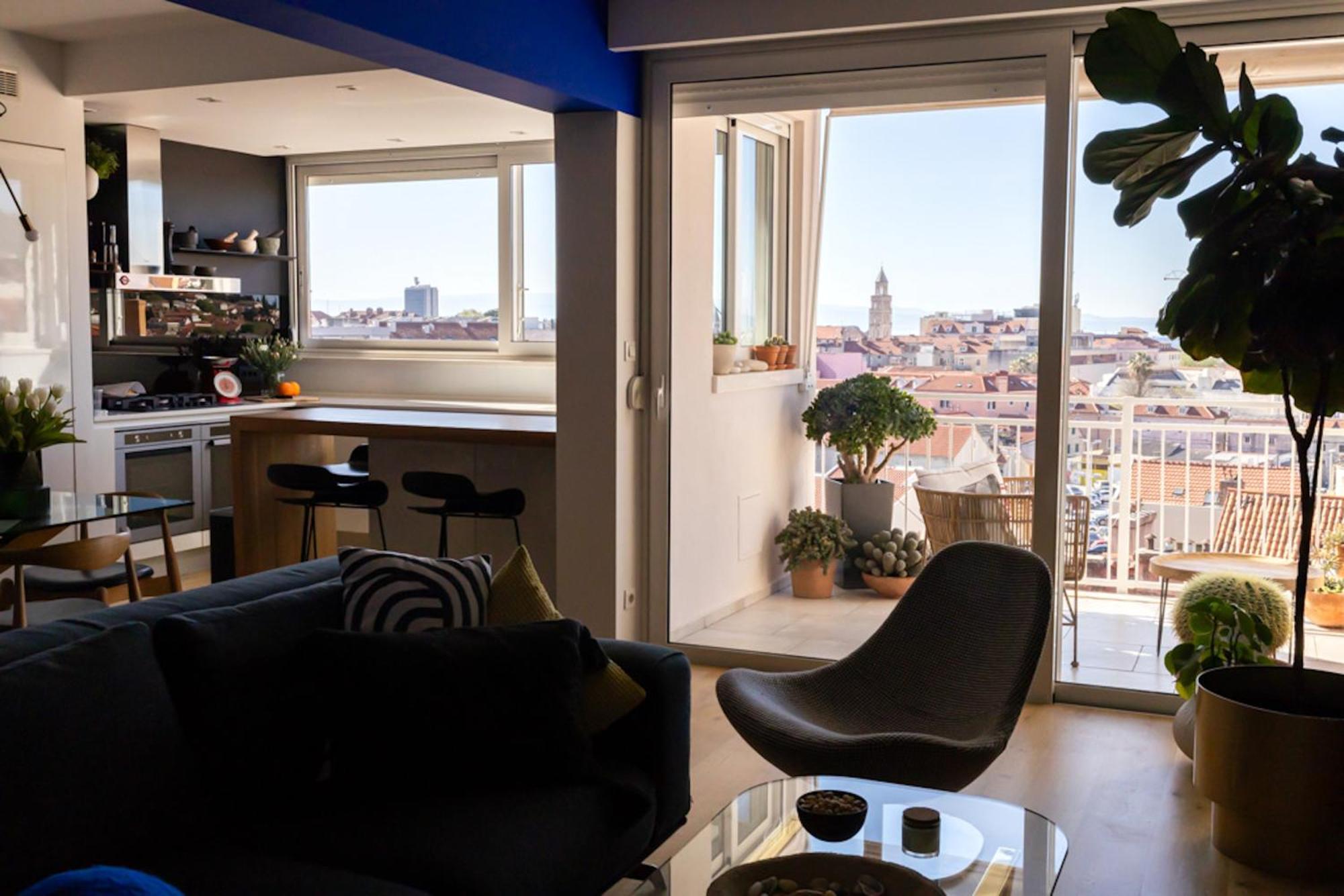 D'Art Penthouse Lägenhet Split Exteriör bild